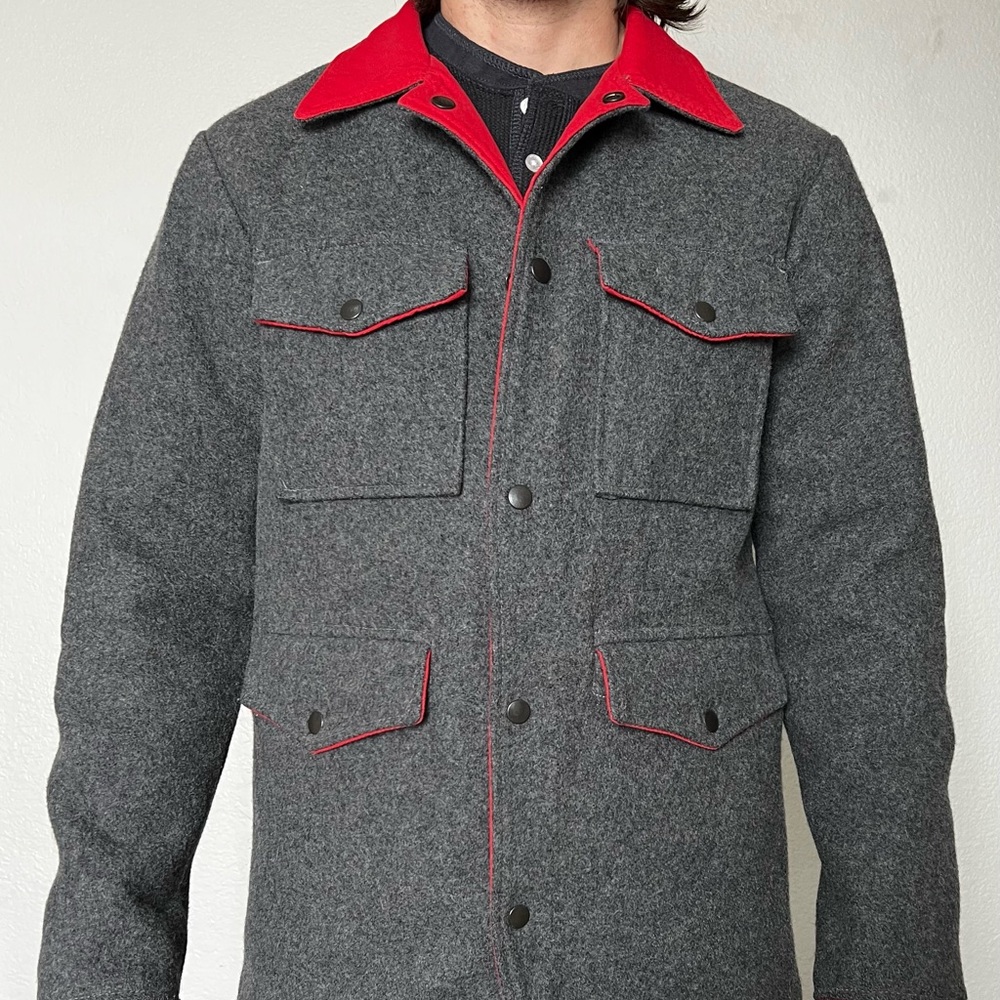 Naked and famous hunting jacket.